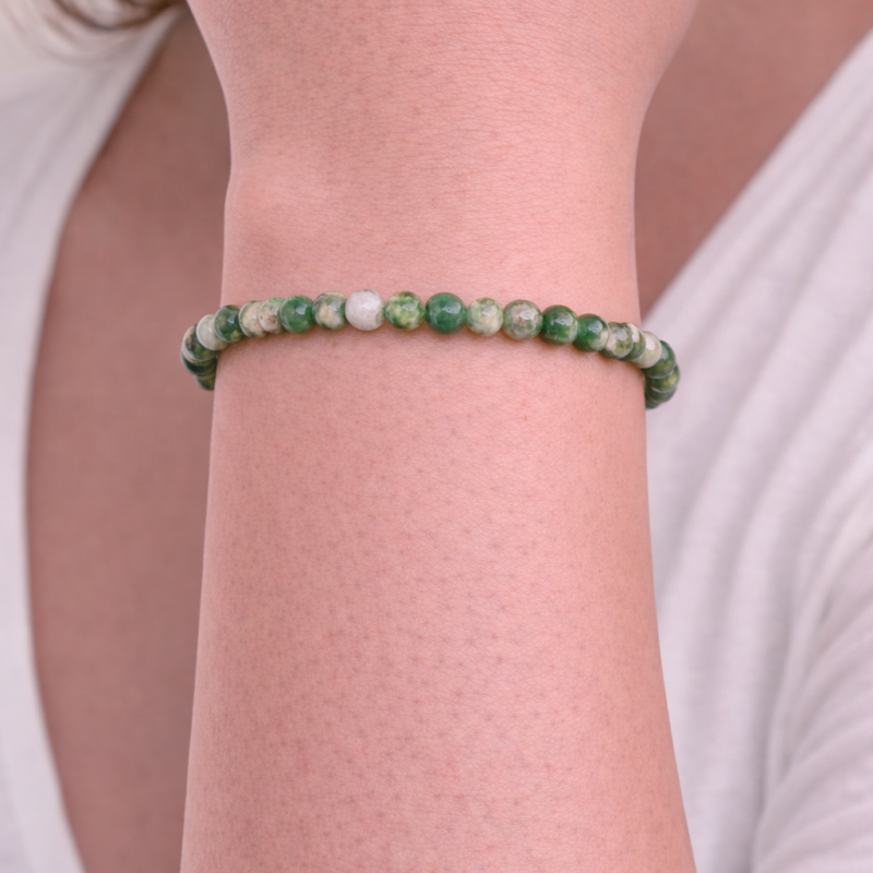 Pulsera Ágata Árbol 4 mm