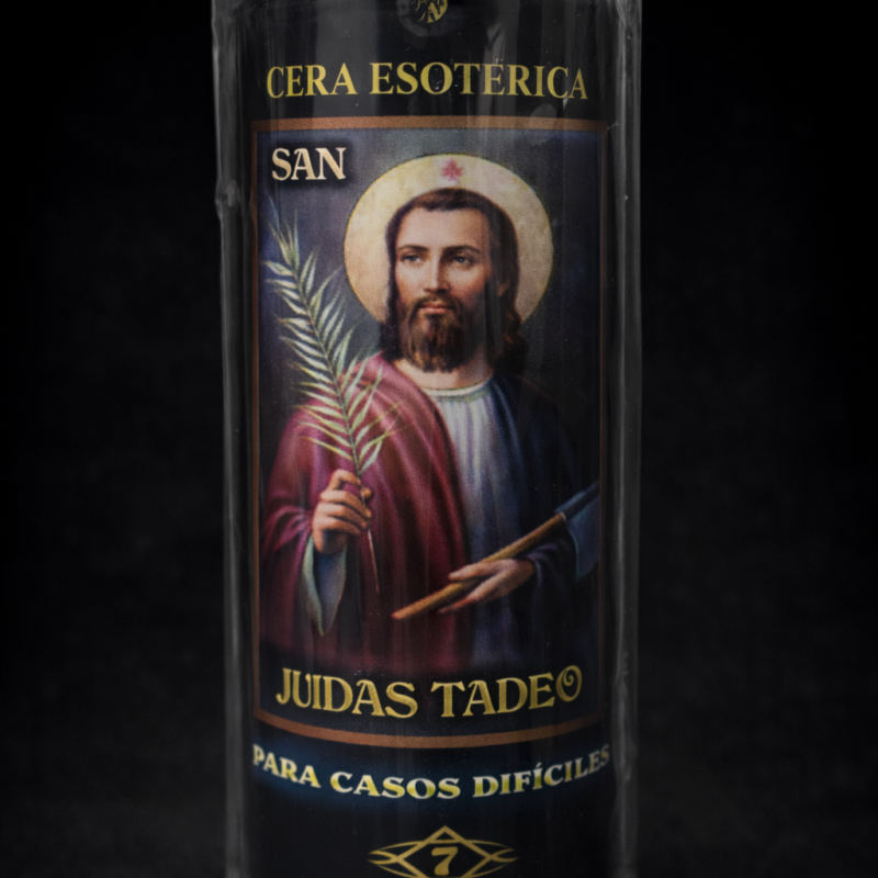 Velón con Fluido San Judas Tadeo