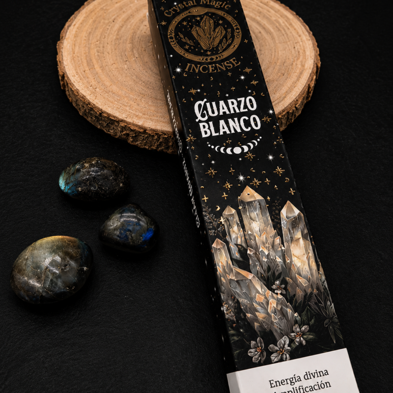 Incienso HD Crystal Magic Cuarzo Blanco