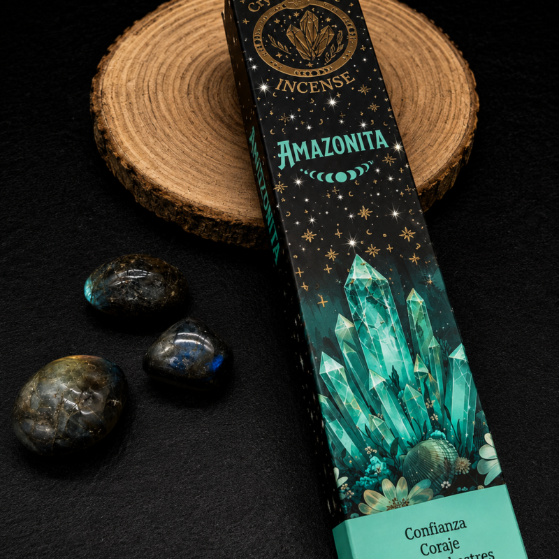 Incienso HD Crystal Magic Amazonita