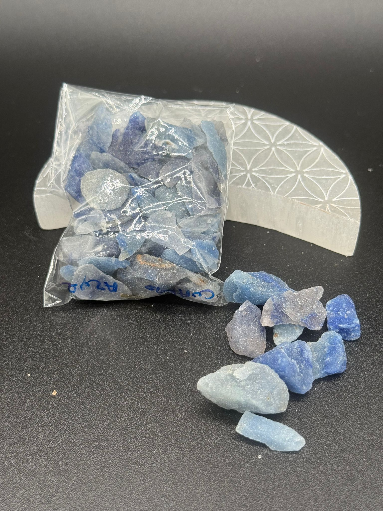 Virutas de Cuarzo Azul (60gr)