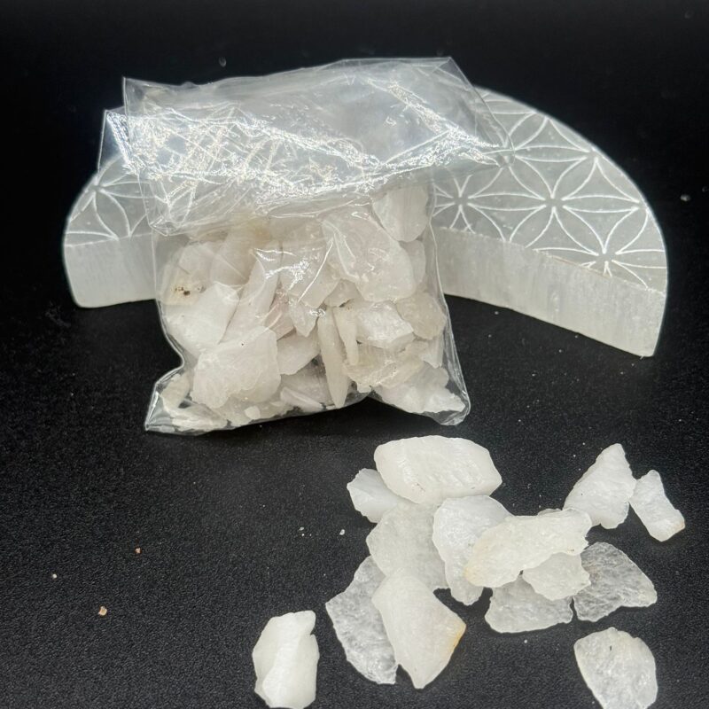 Virutas de Cuarzo Lechoso (60gr)