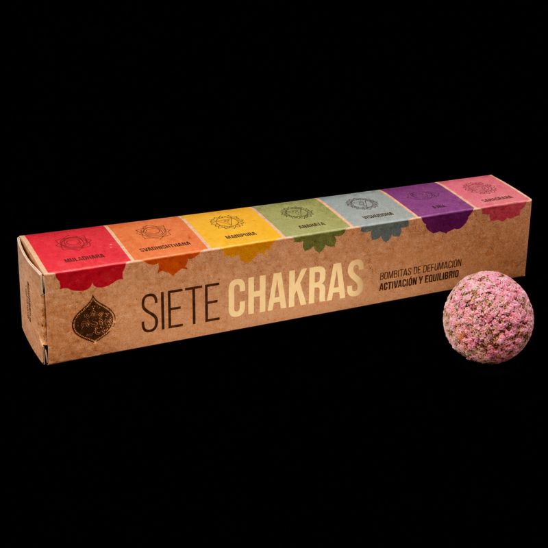 Bombita Defumación Activada 7 Chakras
