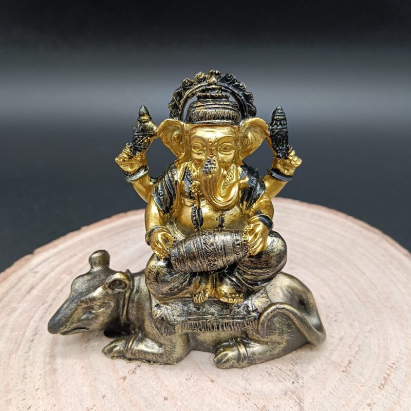 Ganesha Sentada en Ratón