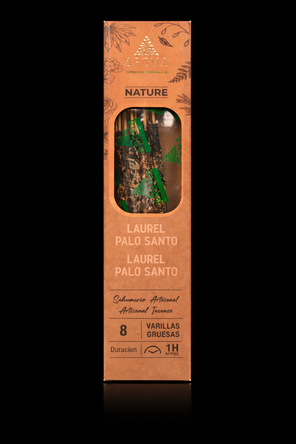 Incienso AROMA Laurel y Palo Santo