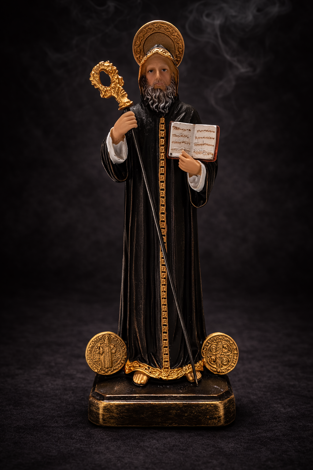 Figura de San Benito - 15 cm