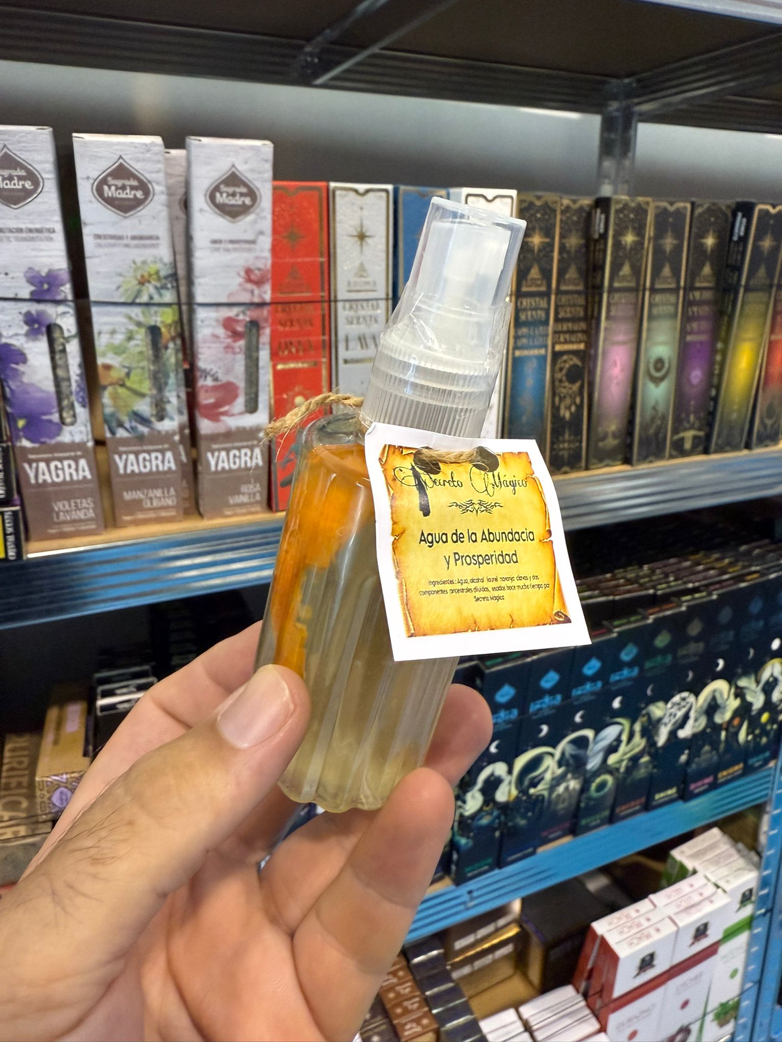 Agua de la Abundancia y la Prosperidad "Secreto Mágico"