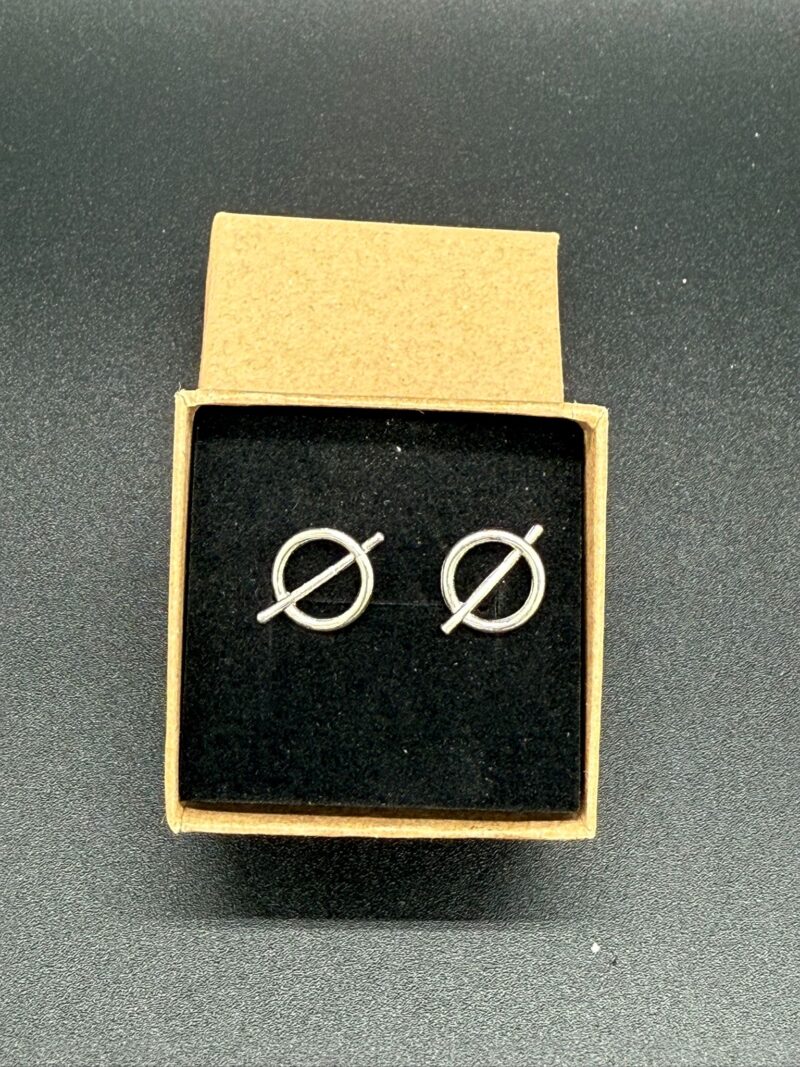 Pendientes Karma - Plata de Ley