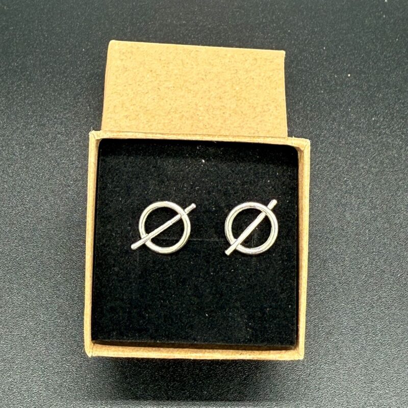 Pendientes Karma - Plata de Ley