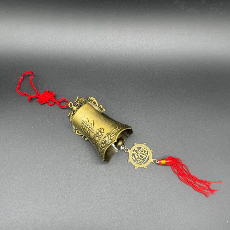 Campana China Con La Imagen de Buda