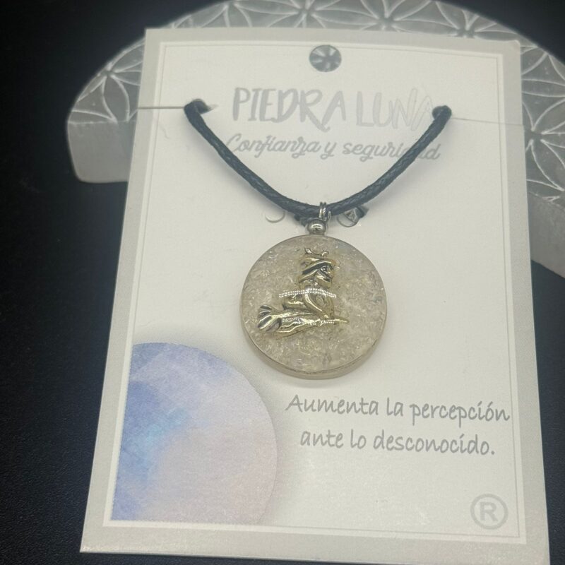 Colgante Orgonita Piedra Luna