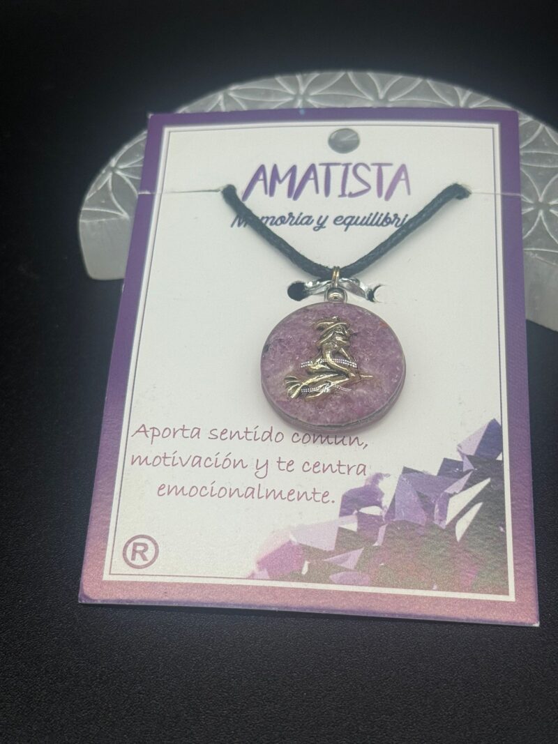 Colgante Orgonita Amatista