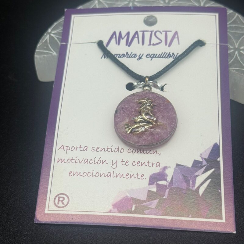 Colgante Orgonita Amatista