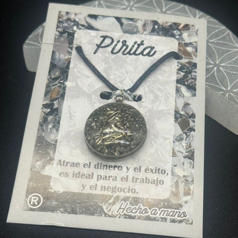 Colgante Orgonita Pirita