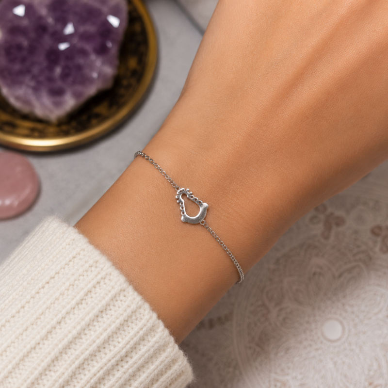 Pulsera Virgen del Rocio - Acero Inoxidable