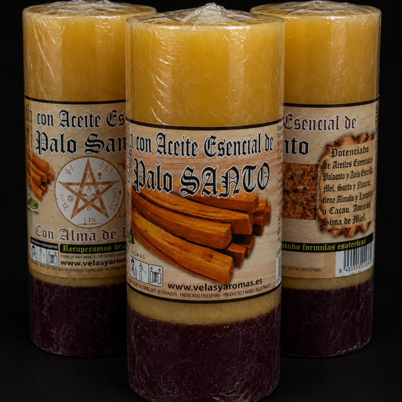 Velón de Palo Santo