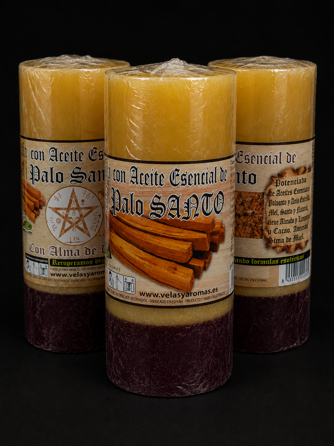 Velón de Palo Santo