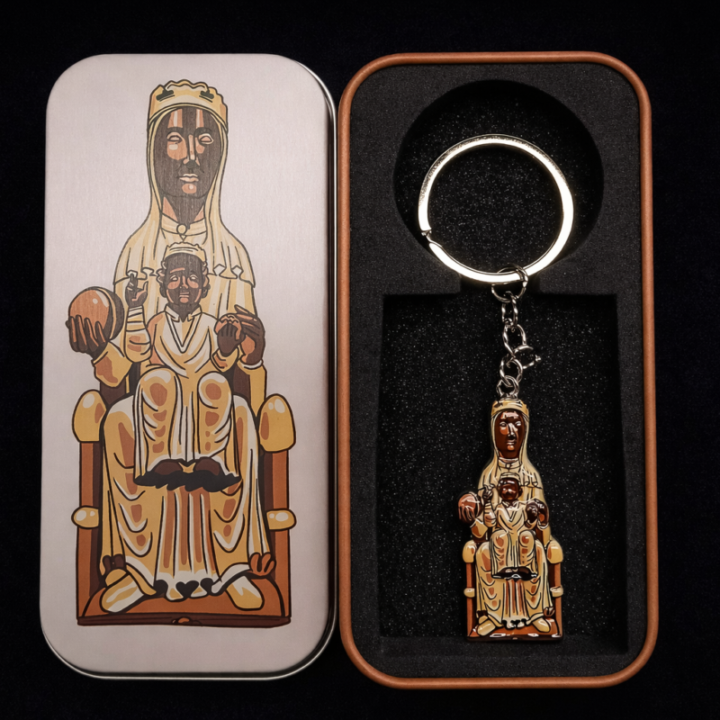 Llavero Virgen de Montserrat