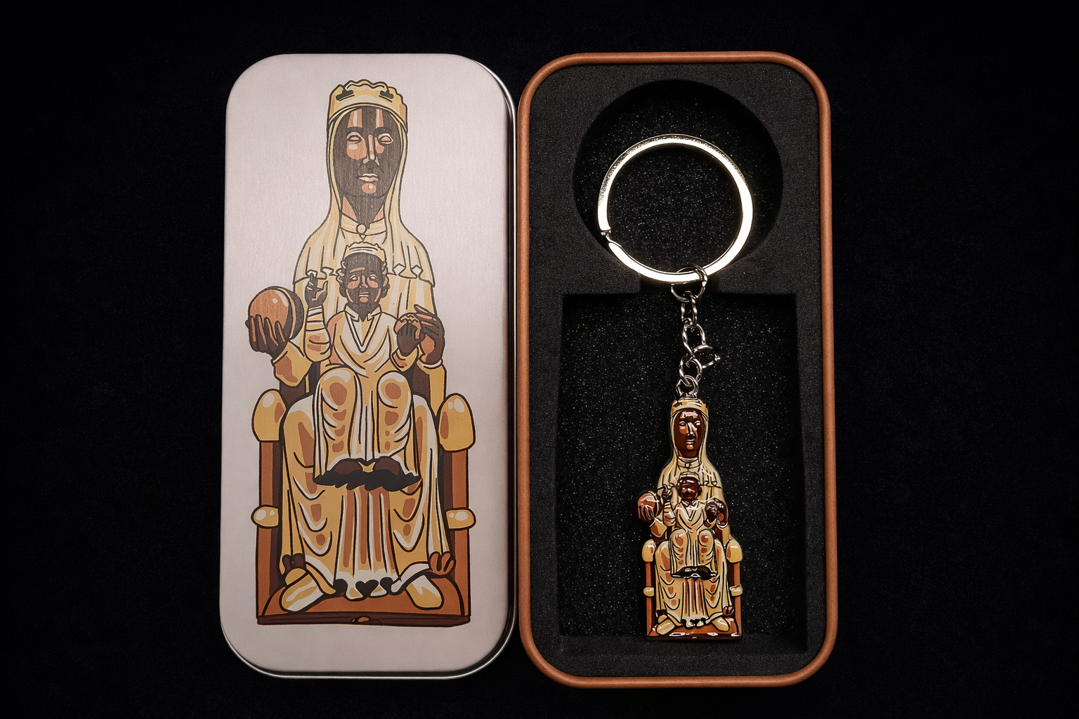 Llavero Virgen de Montserrat