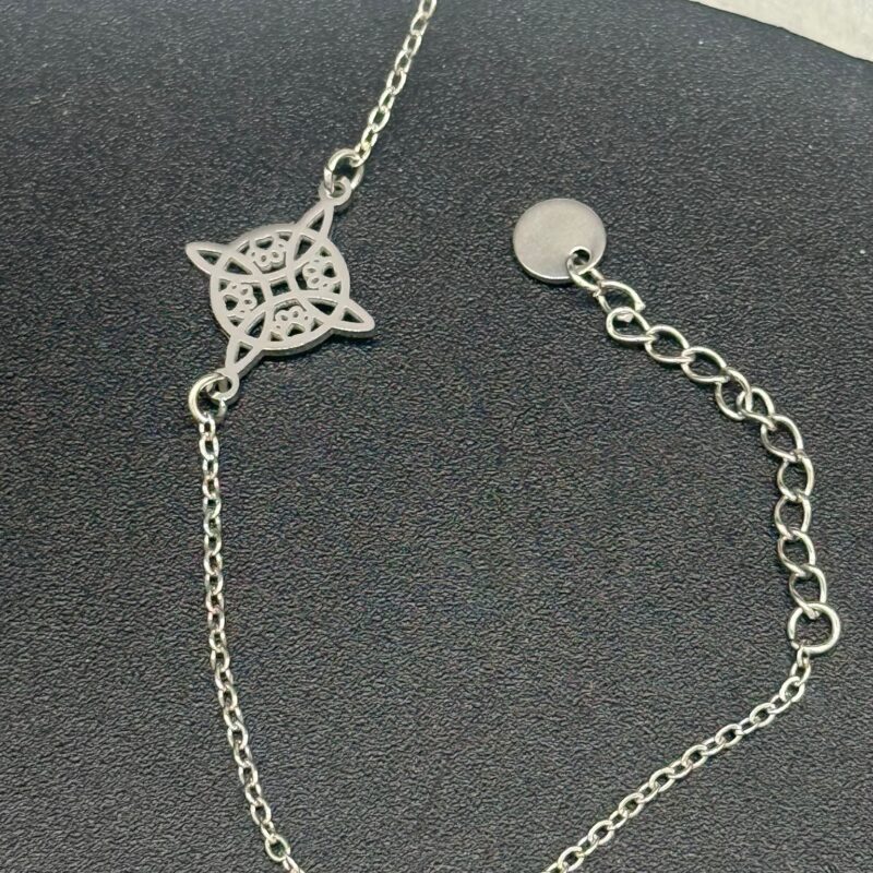 Pulsera Nudo de Bruja Acero (Mod 1)