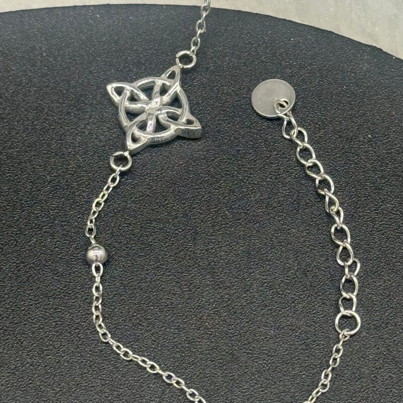 Pulsera Nudo de Bruja Acero (Mod 3)