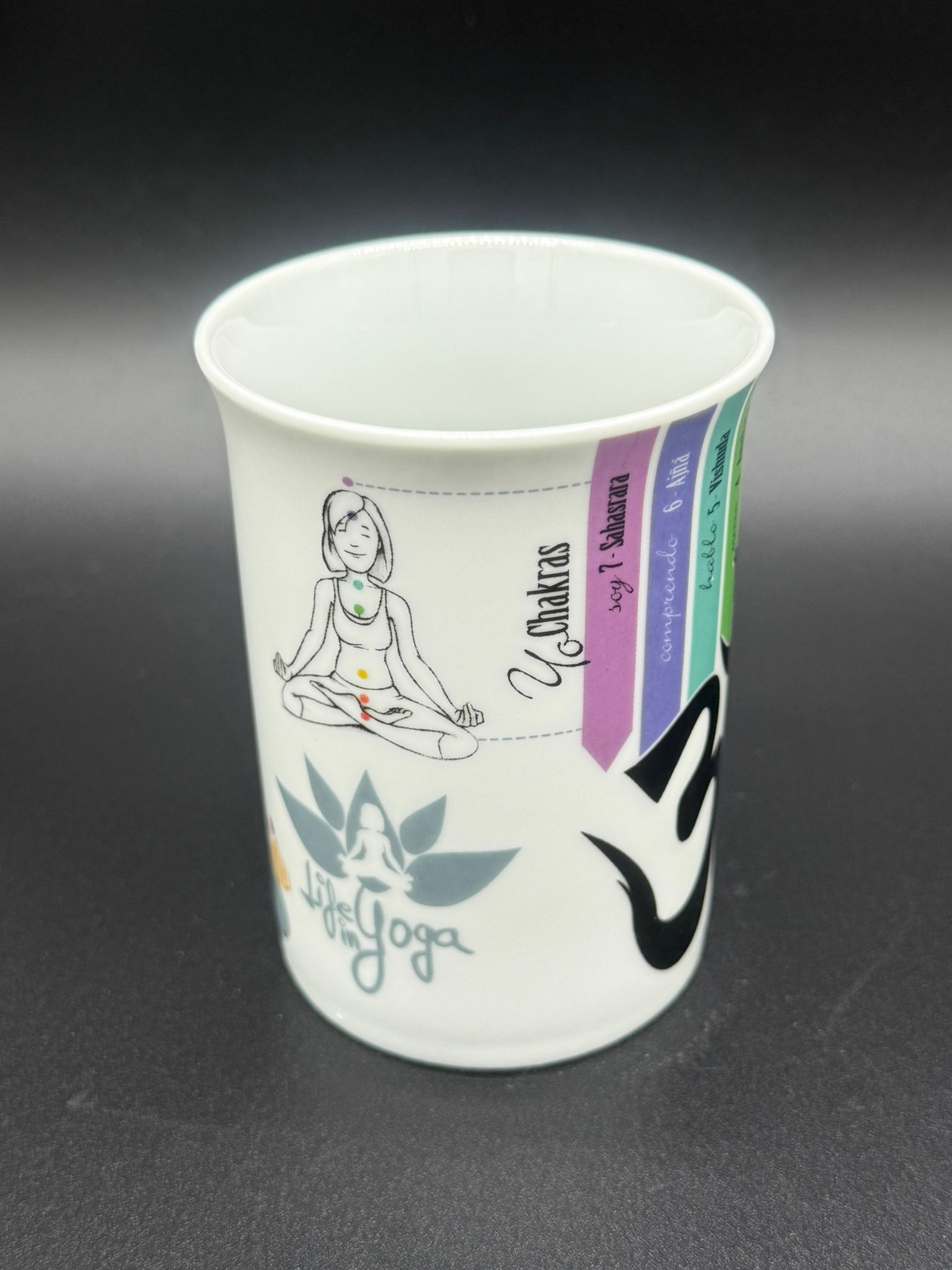 Taza Yoga y Chakras - Imagen 2
