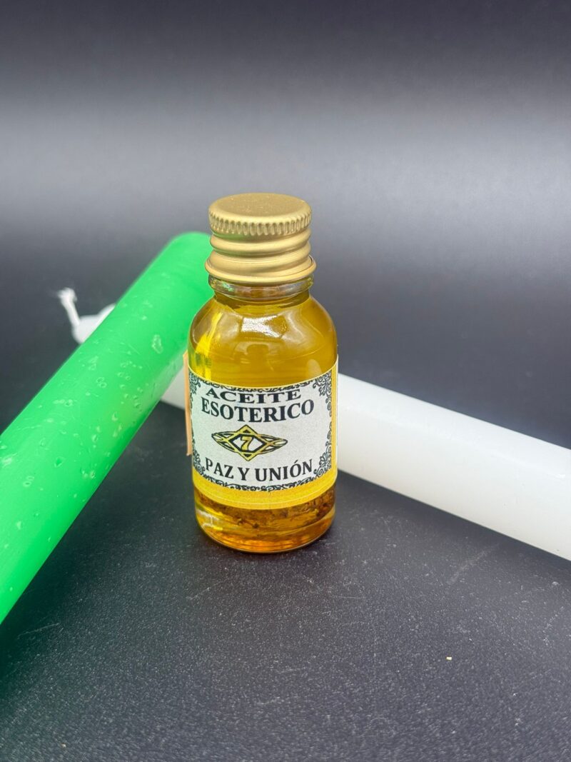 Aceite para Rituales Paz y Unión