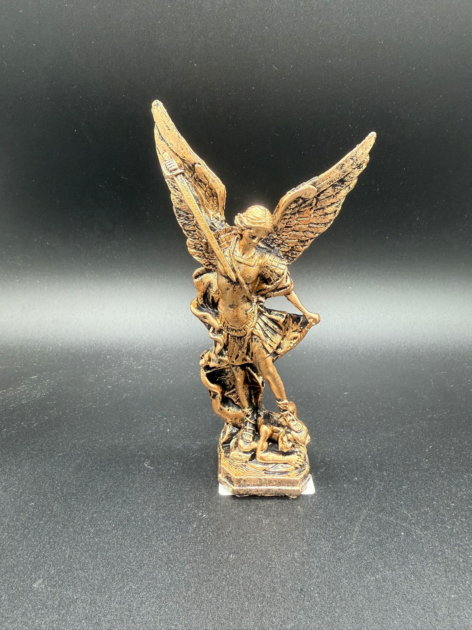 Arcángel San Miguel Bronce (15cm)