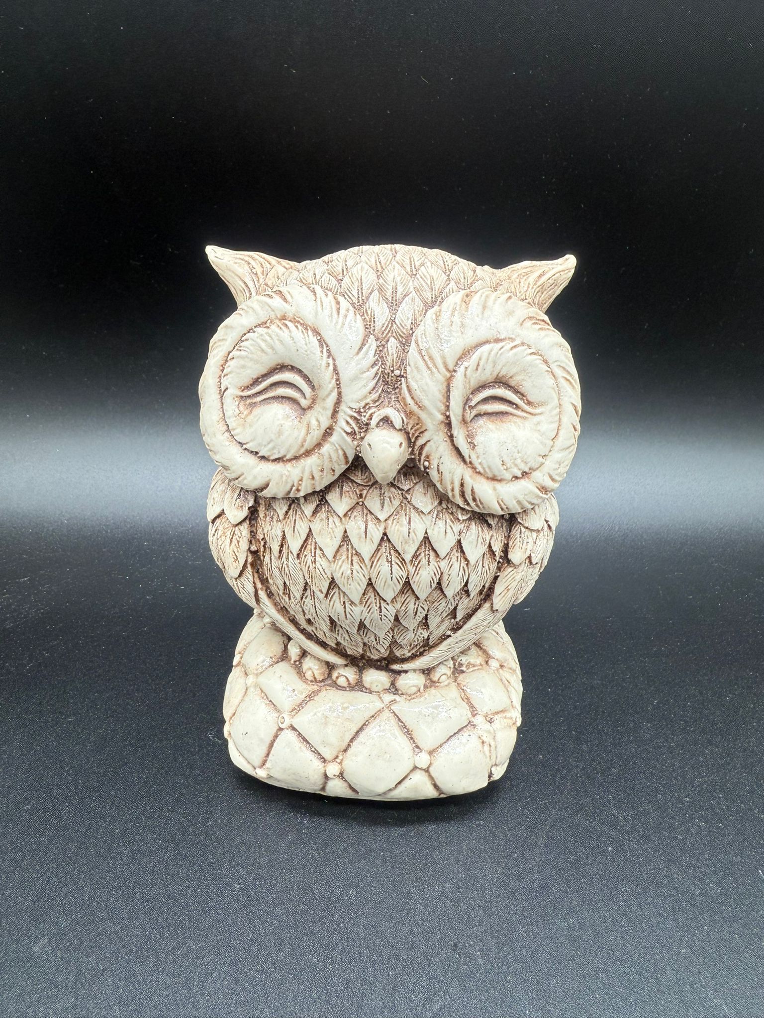 Búho Color Marfil (13cm)