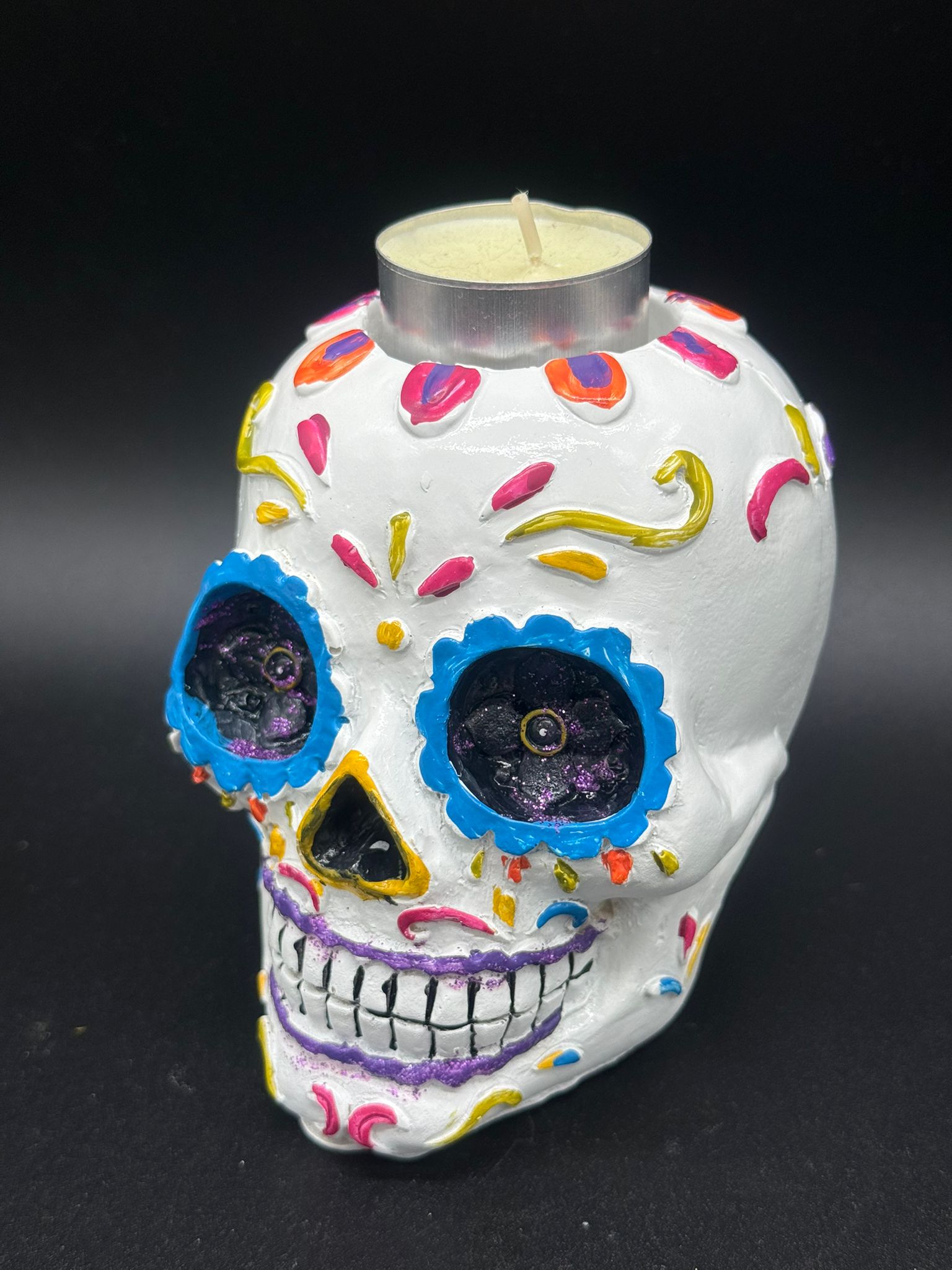 Portavelas Catrina Blanca - Imagen 2