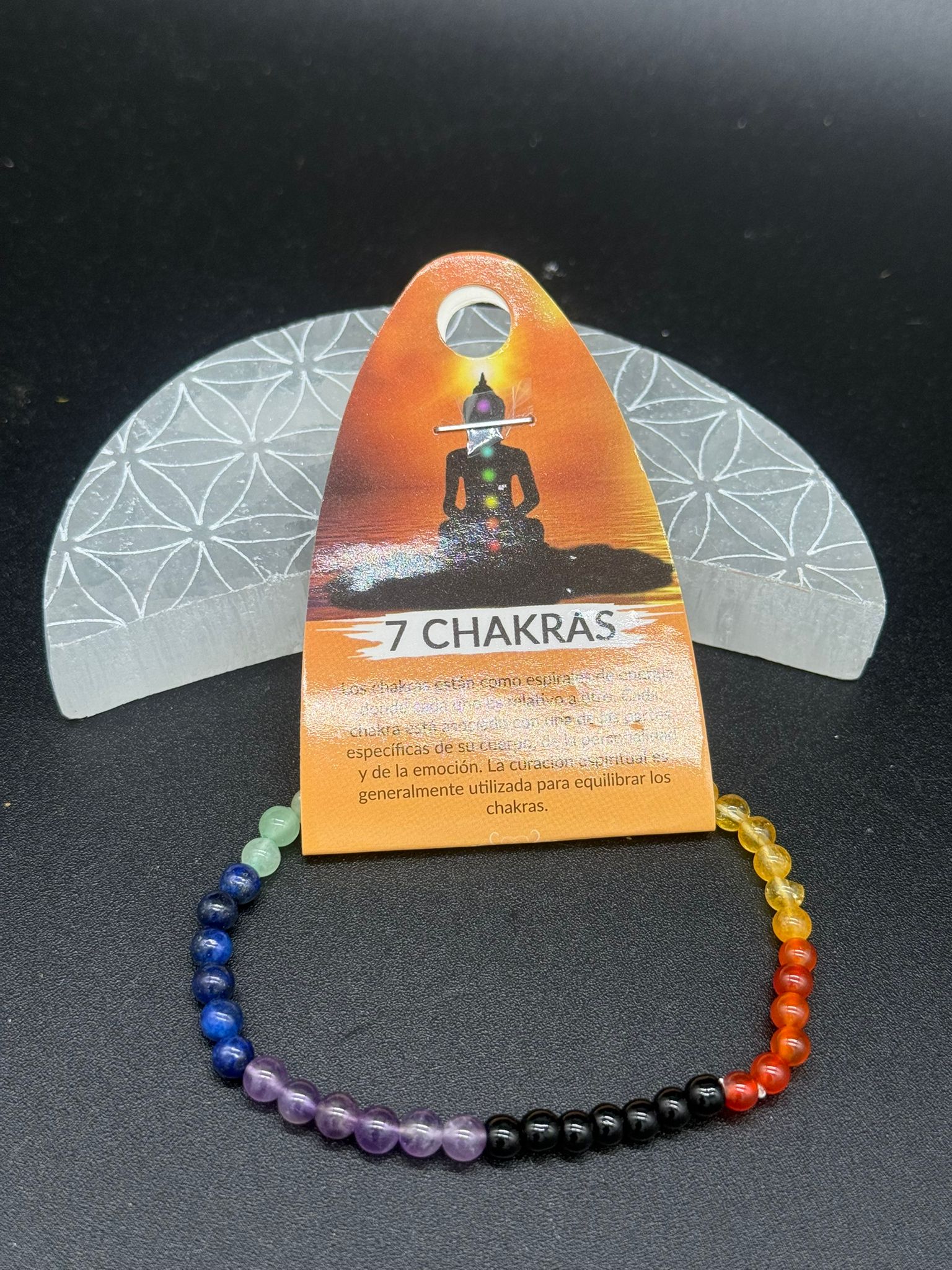 Pulsera 7 Chakras 4mm