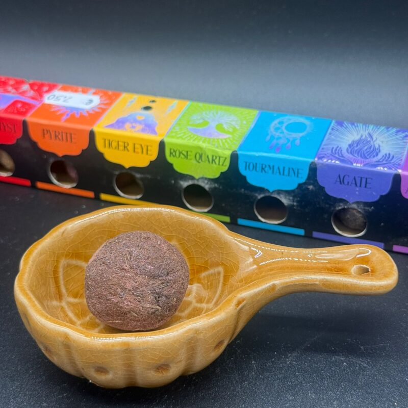 Quemador Cerámica Mostaza Pequeño