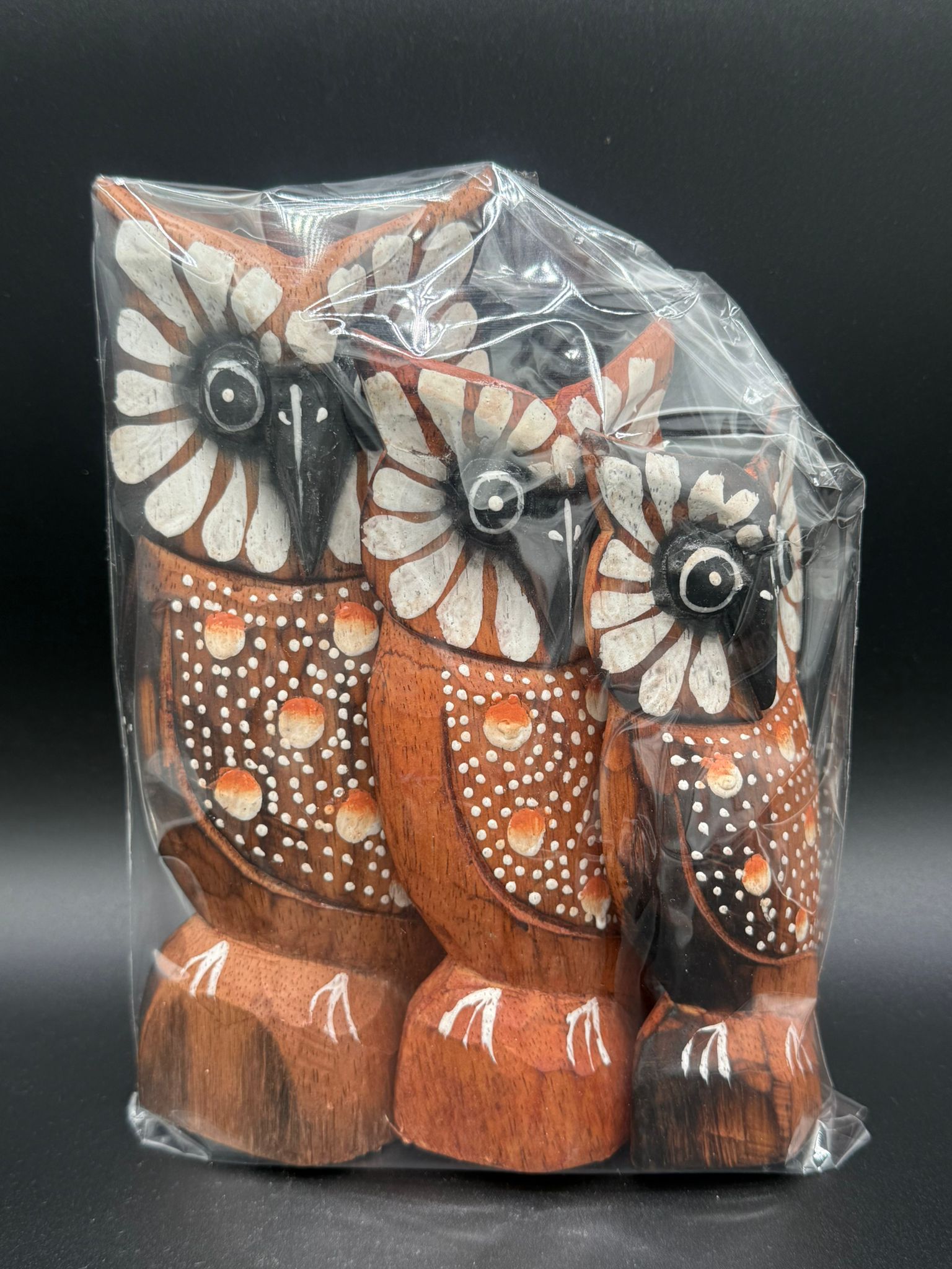 Trio de Búhos de la Suerte (Mod 1)