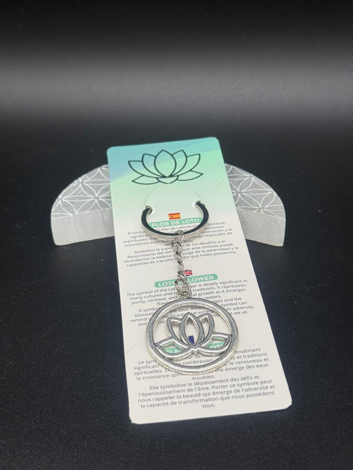 Llavero Flor de Loto