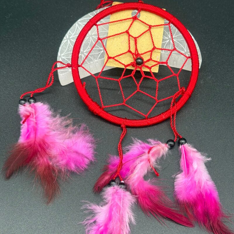 Atrapasueños Mediano (Rojo)