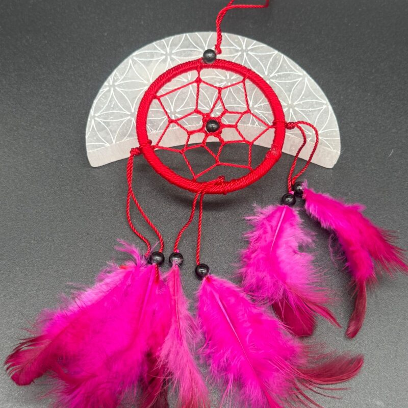 Atrapasueños Pequeño (Rojo)