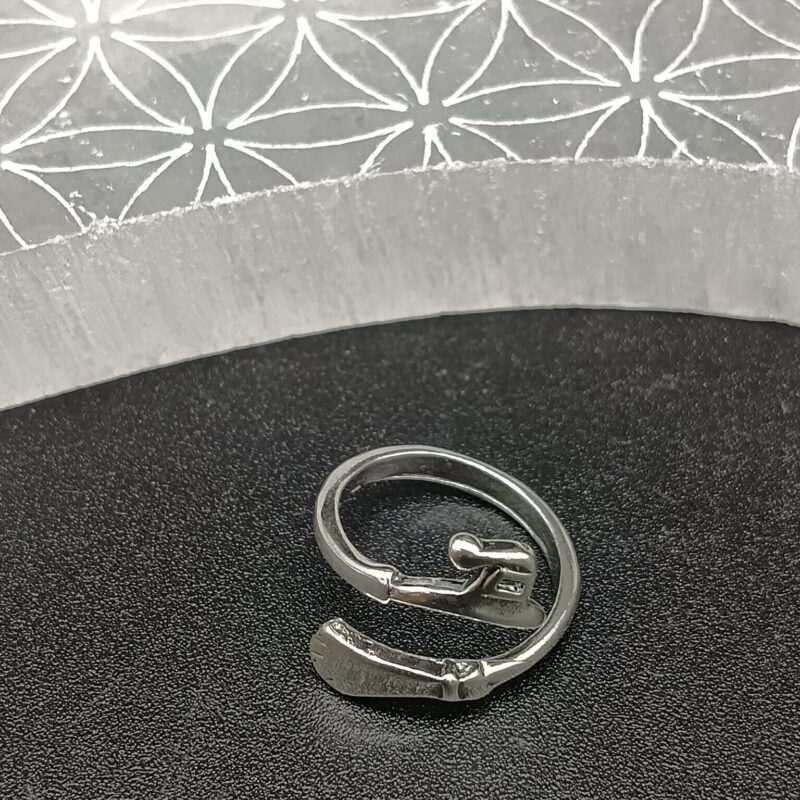 Anillo Escoba y Sombrero de Bruja - Plata de Ley