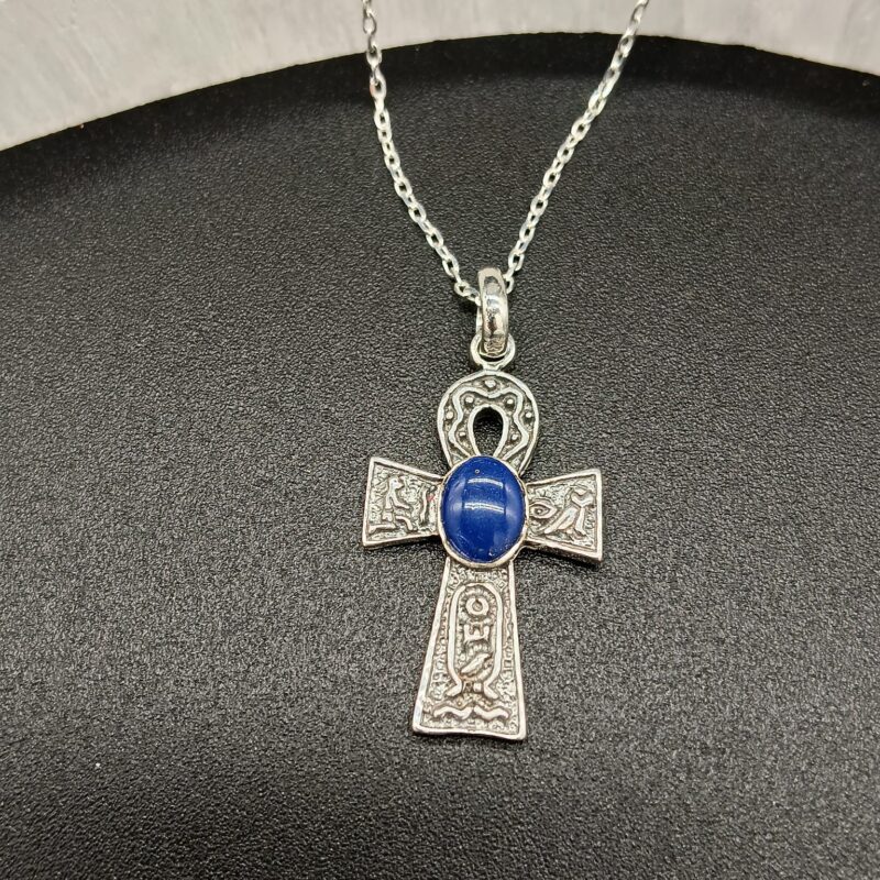 Colgante Cruz Egipcia - Plata de Ley