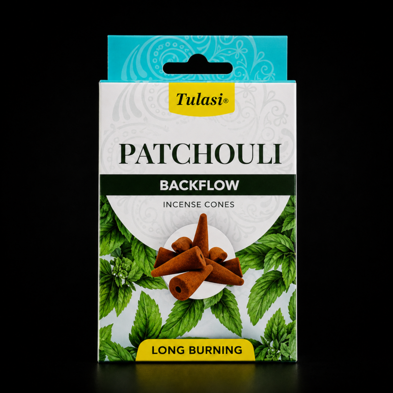 Conos de Reflujo Tulasi - Patchouli