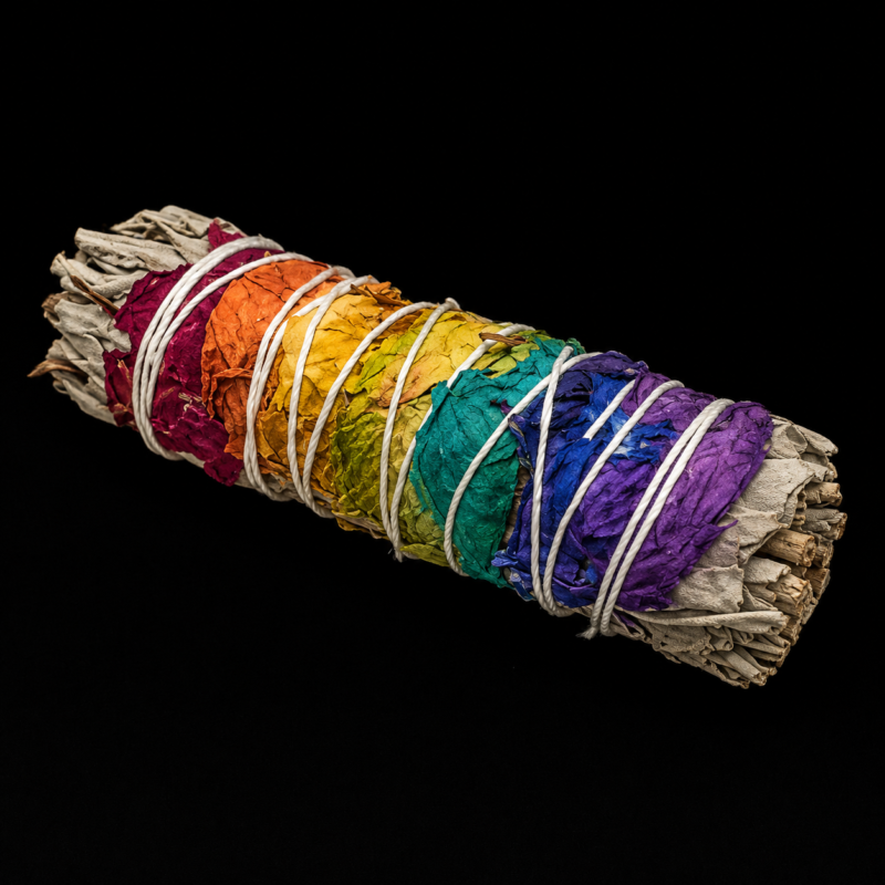 Atadillo de Salvia con 7 Chakras