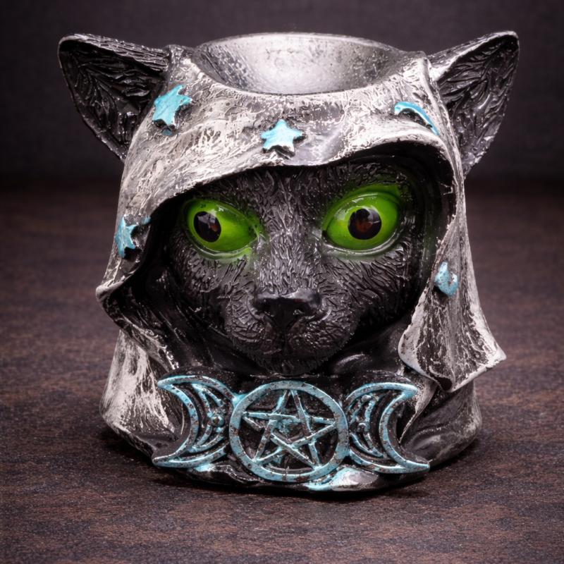 Soporte para Bola de Cristal o Mineral Gato Modelo 1