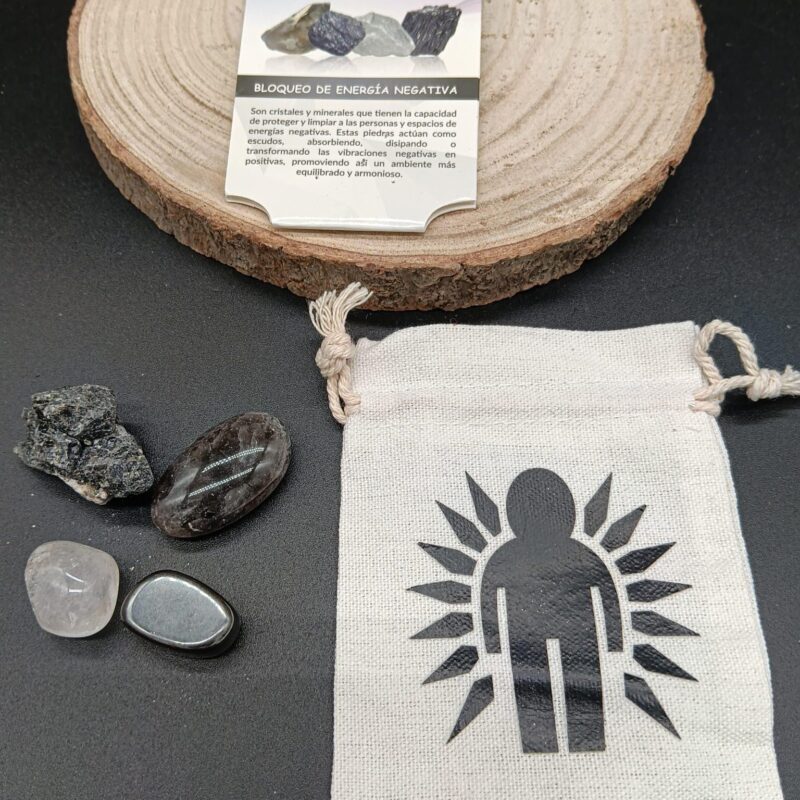 Juego de Piedras - Bloqueo Energía Negativa