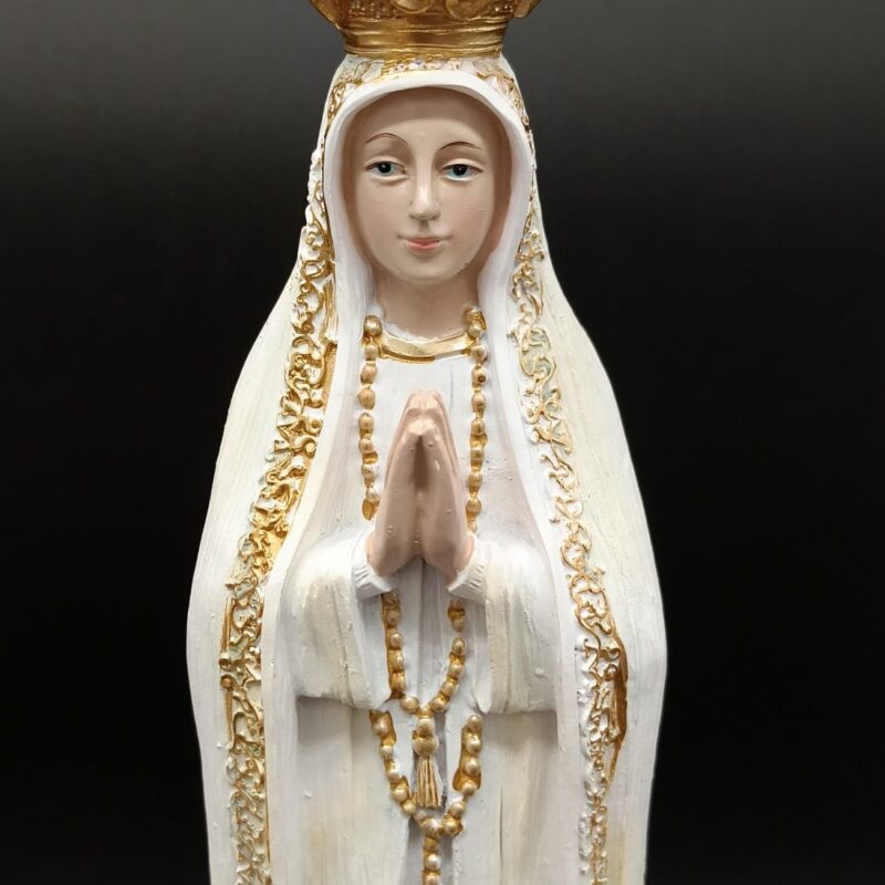 Virgen de Fátima (9 x 9 x 32 cm)