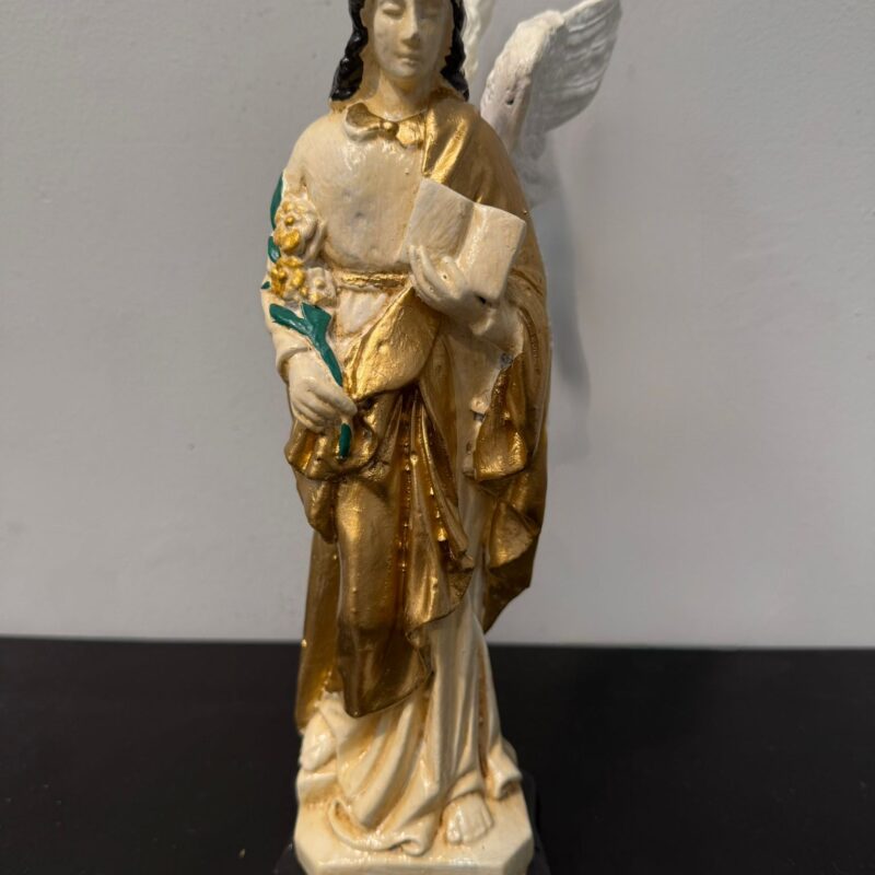 Figura Arcángel San Gabriel Dorado