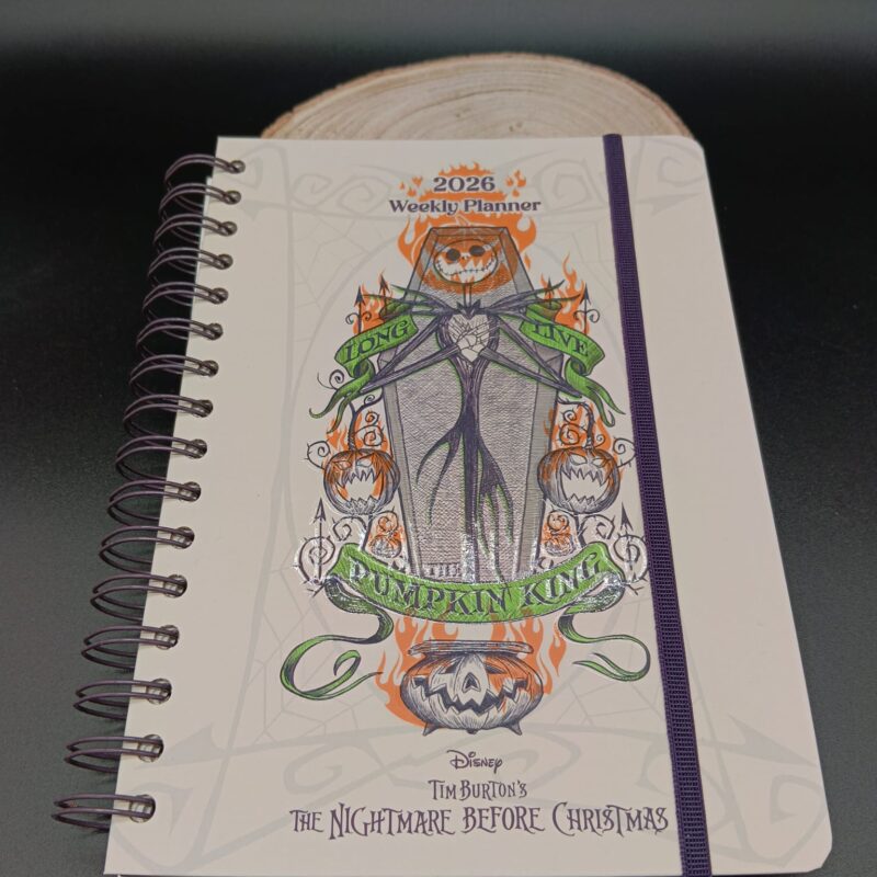 Agenda Anual 2026 "Pesadilla Antes de Navidad"