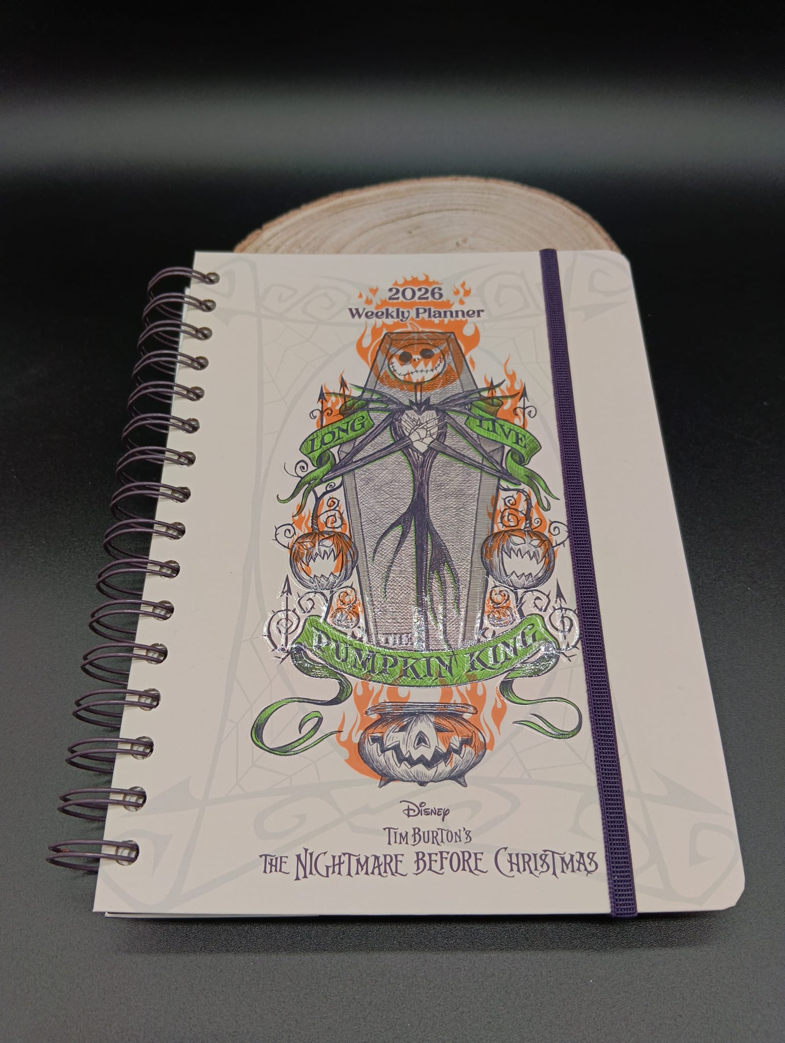 Agenda Anual 2026 "Pesadilla Antes de Navidad"