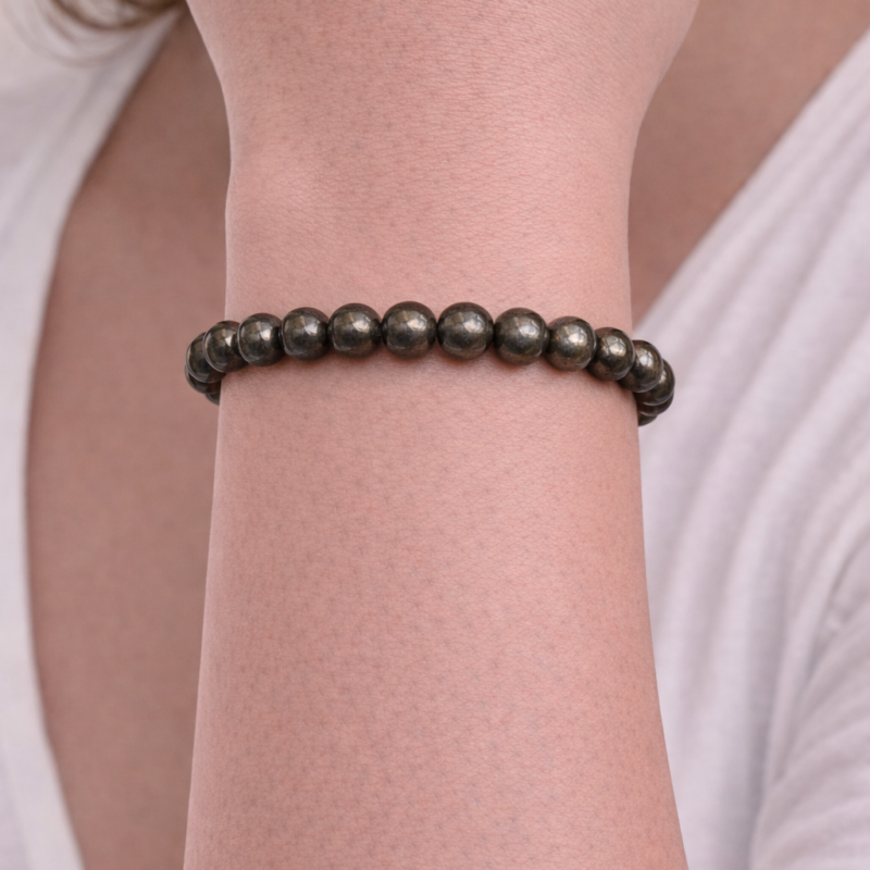 Pulsera de Pirita 6 mm