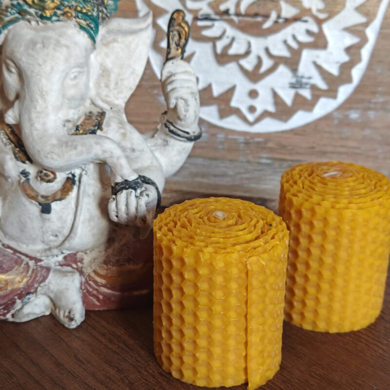 Vela de Miel Cilíndrica Mediana