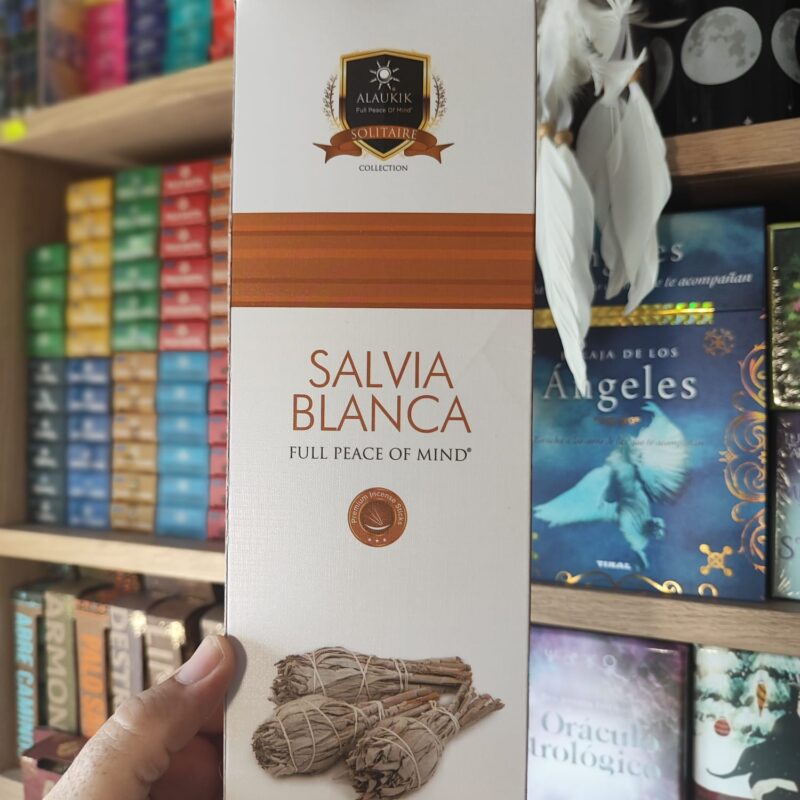 Incienso Alaukik Salvia Blanca 90gr