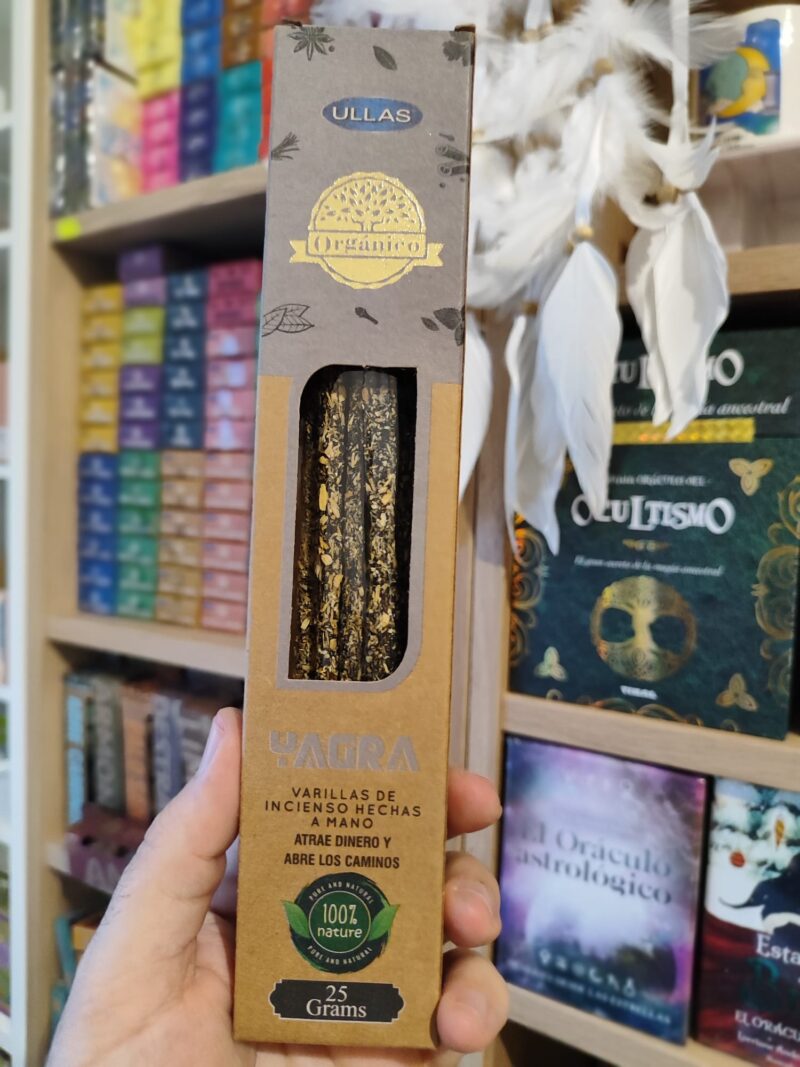 Incienso ULLAS Orgánico Aroma Yagra